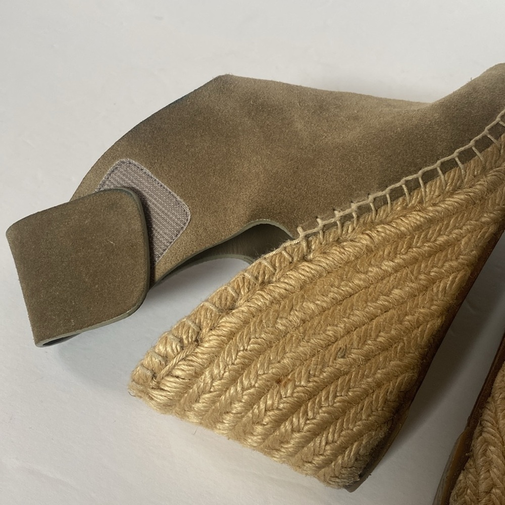 Celine Grey Suede Open Toe Espadrilles
Wedge Sandals Size 37 - Picture 5 of 12